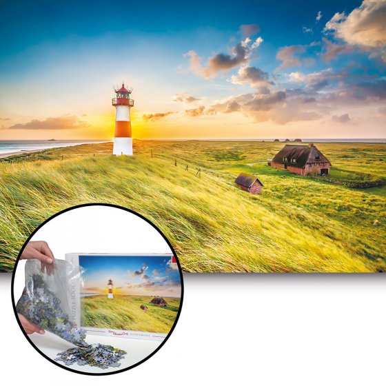 1.000-Teile-Puzzle „Leuchtturm Sylt“ 