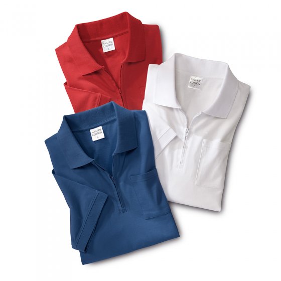 Jersey-Poloshirt 3er-Pack 