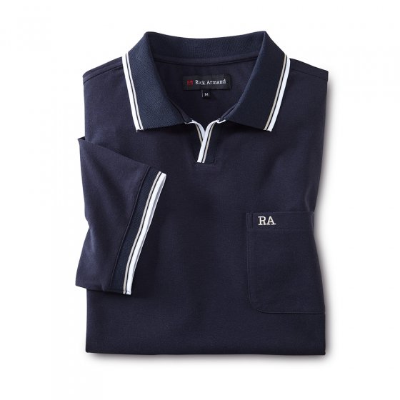 Aktuelles Poloshirt, marine 3XL | Marine