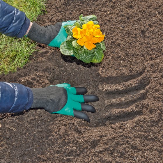 Gartenkrallen-Handschuhe 1 Paar 