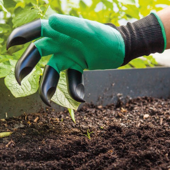 Gartenkrallen-Handschuhe 1 Paar 