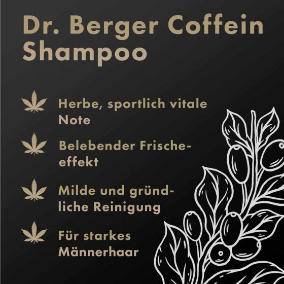 Shampoo Coffein  &  Menthol 200 ml 