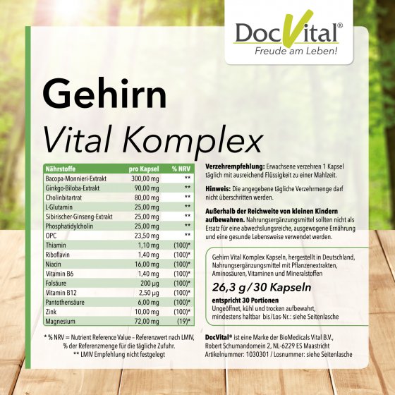 Gehirn Vital Komplex 